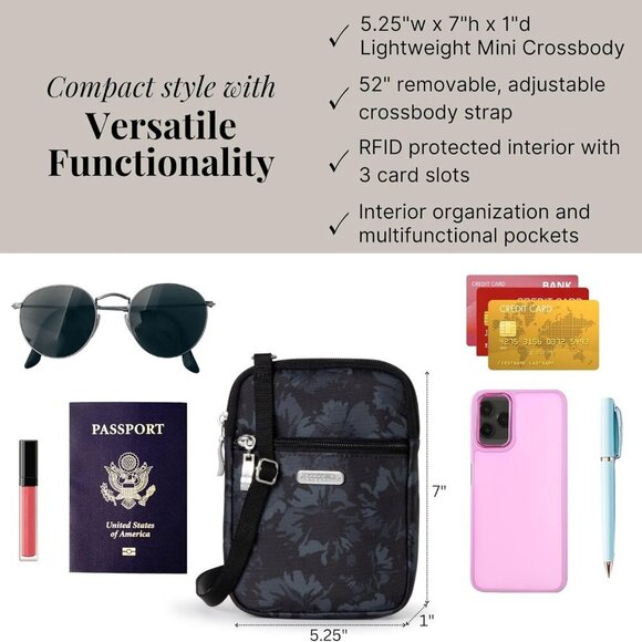 Women's Essential Mini Crossbody Bag - Picture 3 of 6